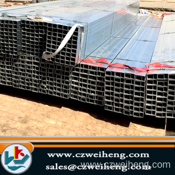 hot-dip galvanized square tube